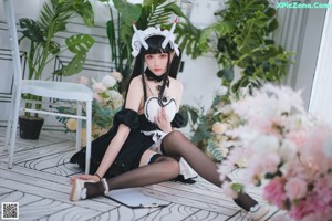 Cosplay 瓜希酱 能代女仆