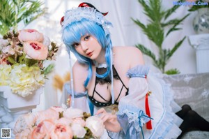 Cosplay Ying Tze 甘雨 Ganyu Maid